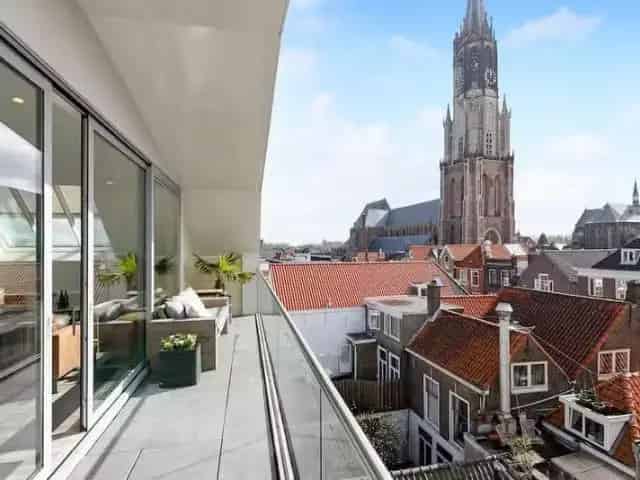 Uniek Penthouse Delft - Nieuwe Kerk Uitzicht - Energielabel A