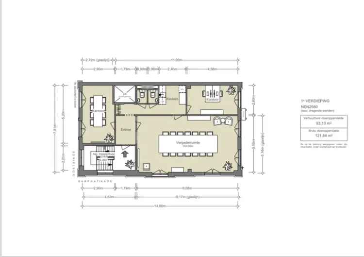 Kantoorruimte Amsterdam Centrum 279m² te huur