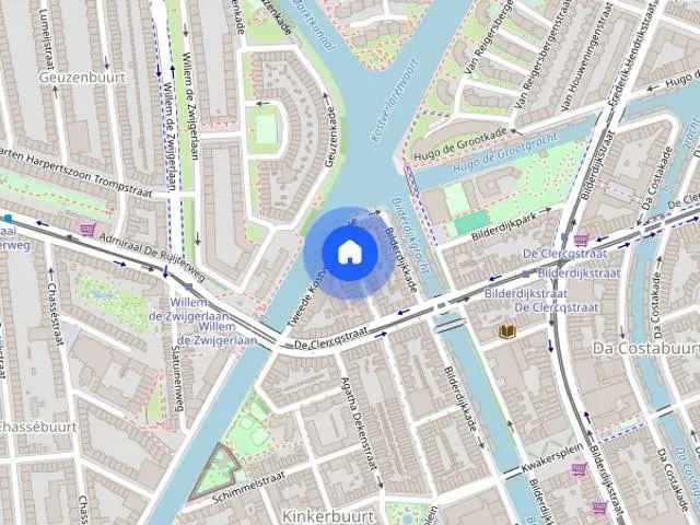 Appartement Elisabeth Wolffstraat Amsterdam te huur