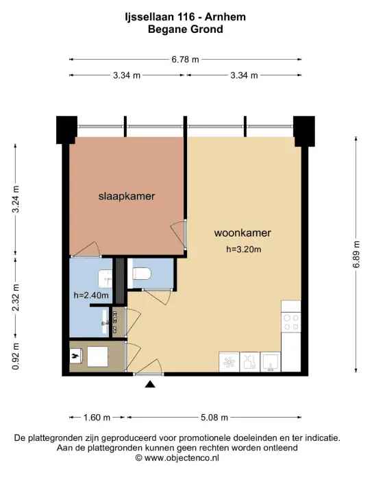 2-kamer appartement Arnhem nabij Park Presikhaaf