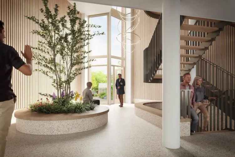 Tweekamerappartement Leiden 69m2 Balkon Tuin Loggia Nieuwbouw