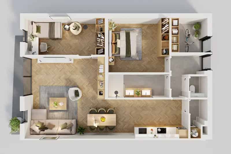 Levensloopbestendig Appartement Krommenie 2 Slaapkamers 75m2