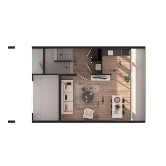 Galerijflat Hengelo 5 Kamers 80m2 te Huur
