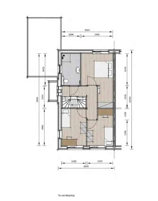 Moderne 2-onder-1-kapwoning Klarenbeek Nieuwbouw De Doorvaart