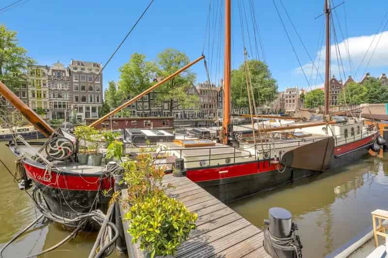 Tweemastklipperschip Amsterdam - 71m2 - Historisch - Uniek