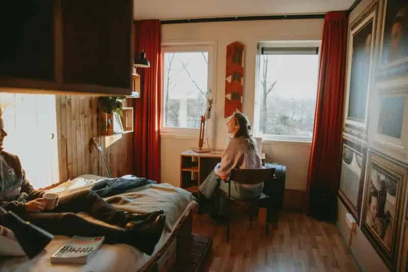 Studio in Amsterdam met 2 kamers
