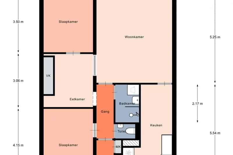 Modern 3-kamerappartement Weesp 80m2 Instapklaar