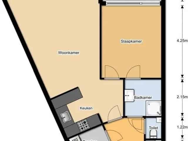 Ruime woning te huur Alkmaar onbepaalde tijd woningdelers huisdieren mogelijk