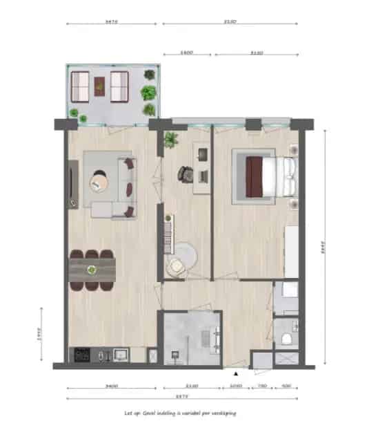 Te Huur: 2-Kamerappartement Den Haag Laakweg - GO070