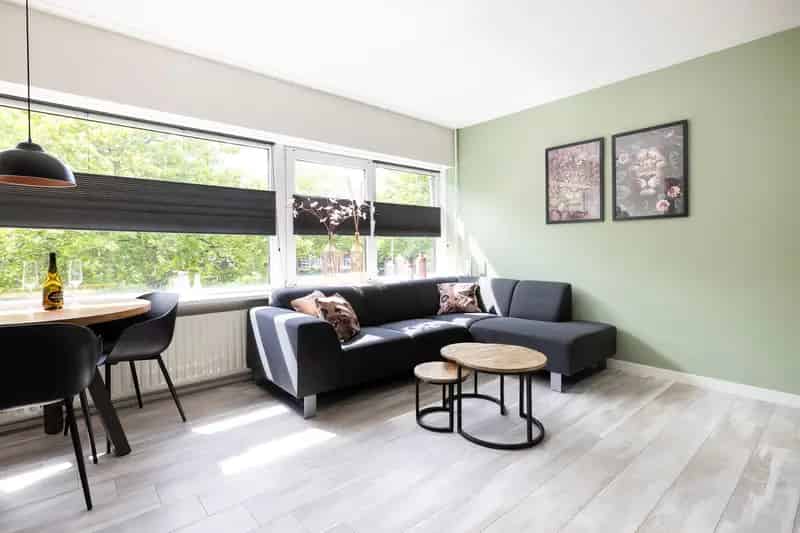 Starterappartement Haarlem Noord - Moderne Keuken Balkon