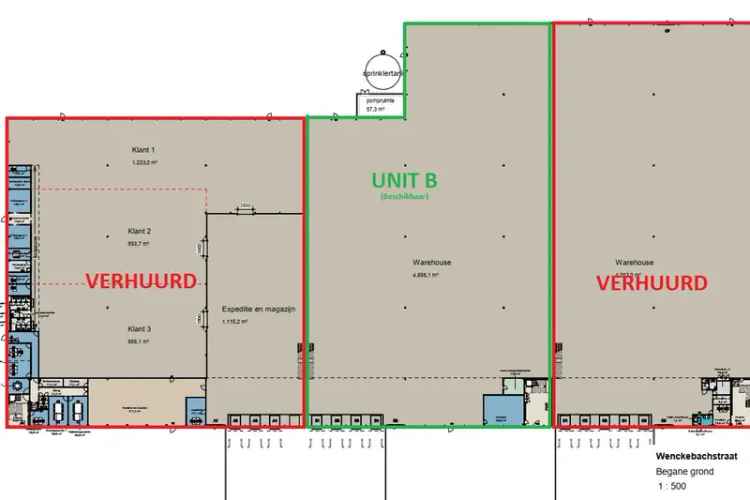 Bedrijfshal Kerkrade | Zoek bedrijfshallen te huur: Wenckebachstraat 6466 NC Kerkrade [funda in business]