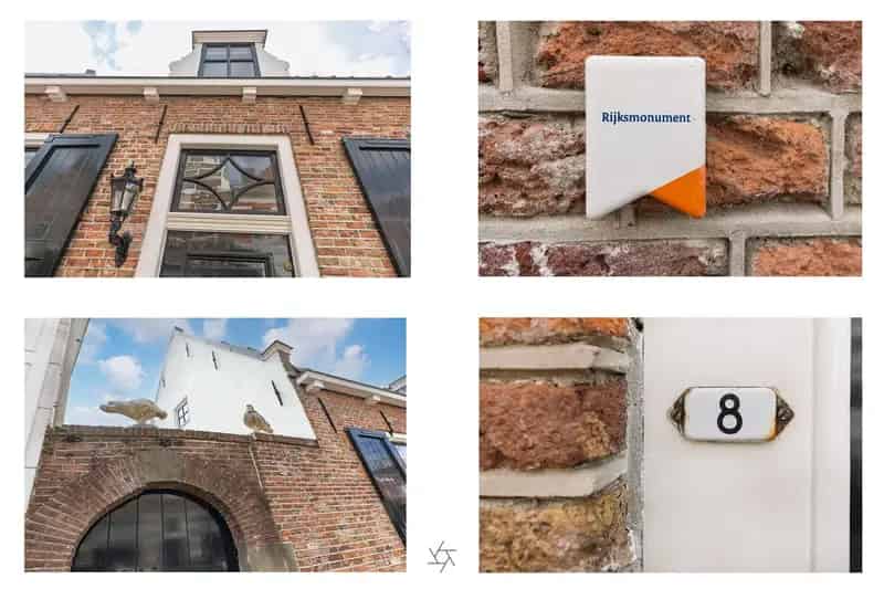Vestinghuis Naarden Rijksmonument 128m2 Patio 2 slaapkamers