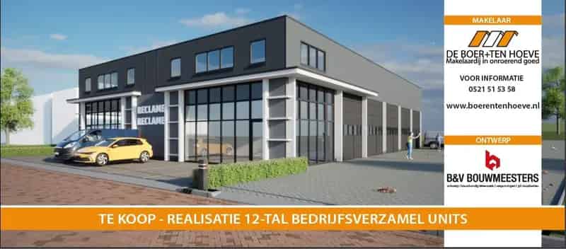 Bedrijfshallen te Koop Steenwijk