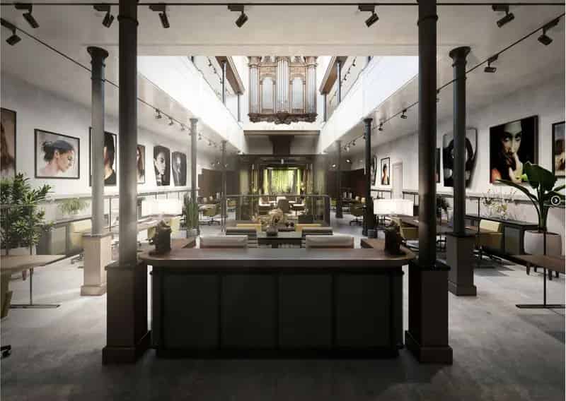 Monumentale Kerk Jordaan 500m² Herontwikkeling Loft Kantoor