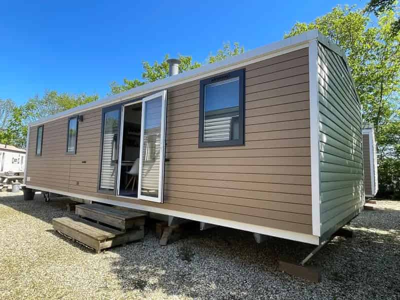Nieuw Chalet op Camping Sine Cura Westenschouwen