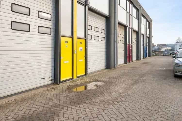 Bedrijfshal Dordrecht te huur 61m2 begane grond 58m2 verdieping