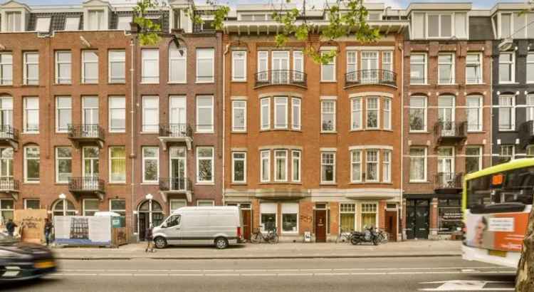 Appartement 70m2 Nassaukade Jordaan 2 slaapkamers Balkon