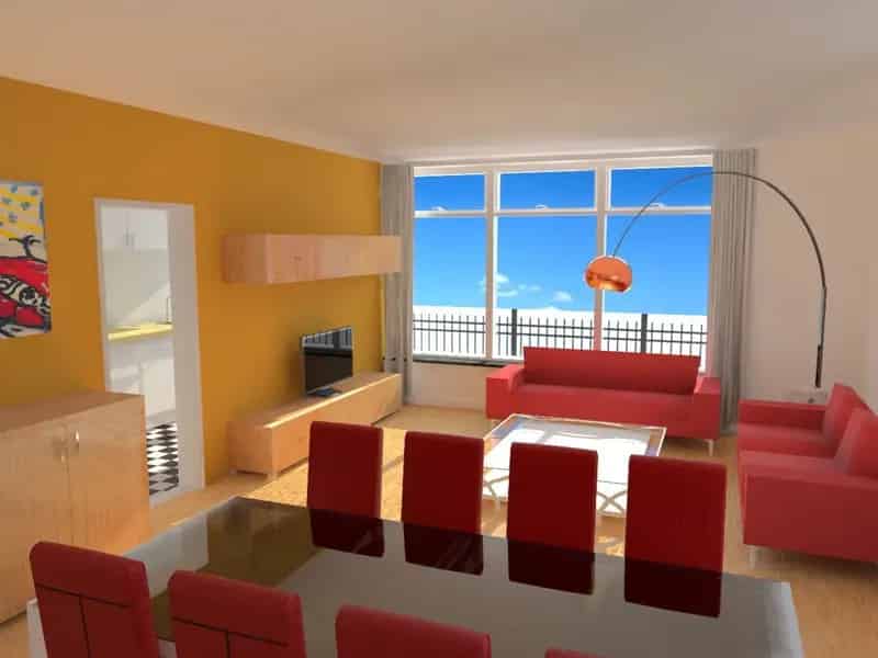 Ruim 3-kamer appartement Rijswijk 100m2 Balkon