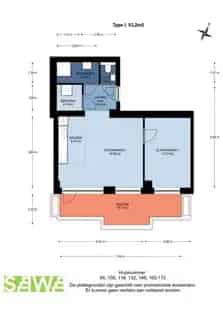 3 Kamer Appartement 81m2 Rotterdam SAWA