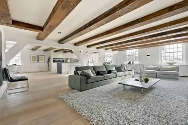 Luxe Canal-Side Appartement Jordaan Amsterdam 2 Slaapkamers 184m2