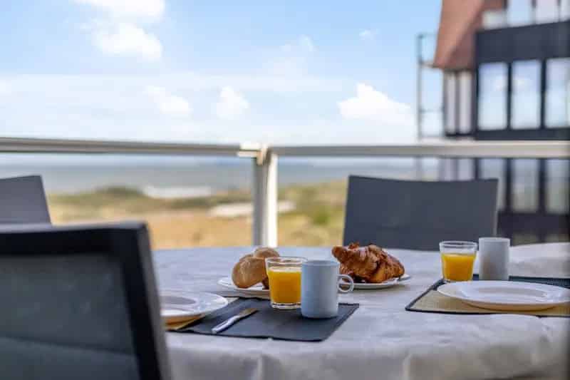 Luxe Appartement Cadzand Bad Zeezicht Strand 3 Slaapkamers