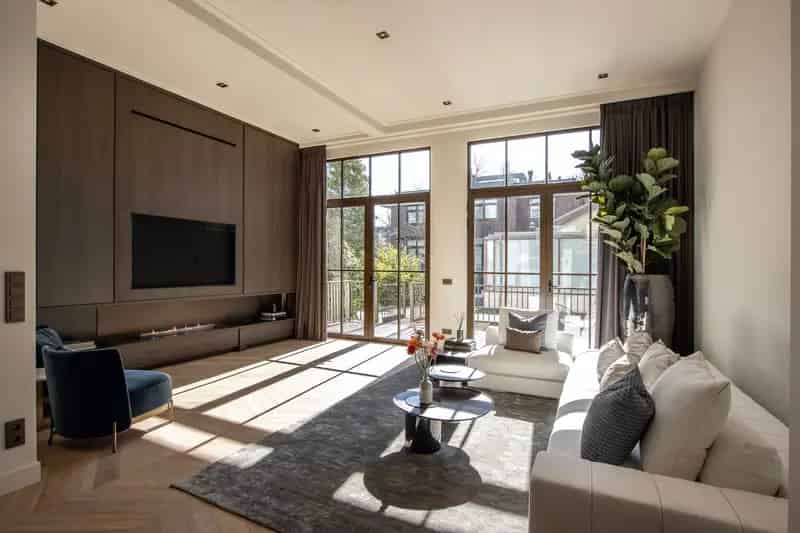 Luxe Dubbel Benedenhuis Amsterdam Vondelpark 174m2