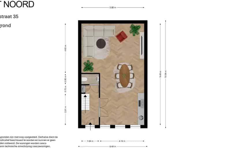 Herenhuis Cascowoning Rotterdam Oude Noorden 144m²