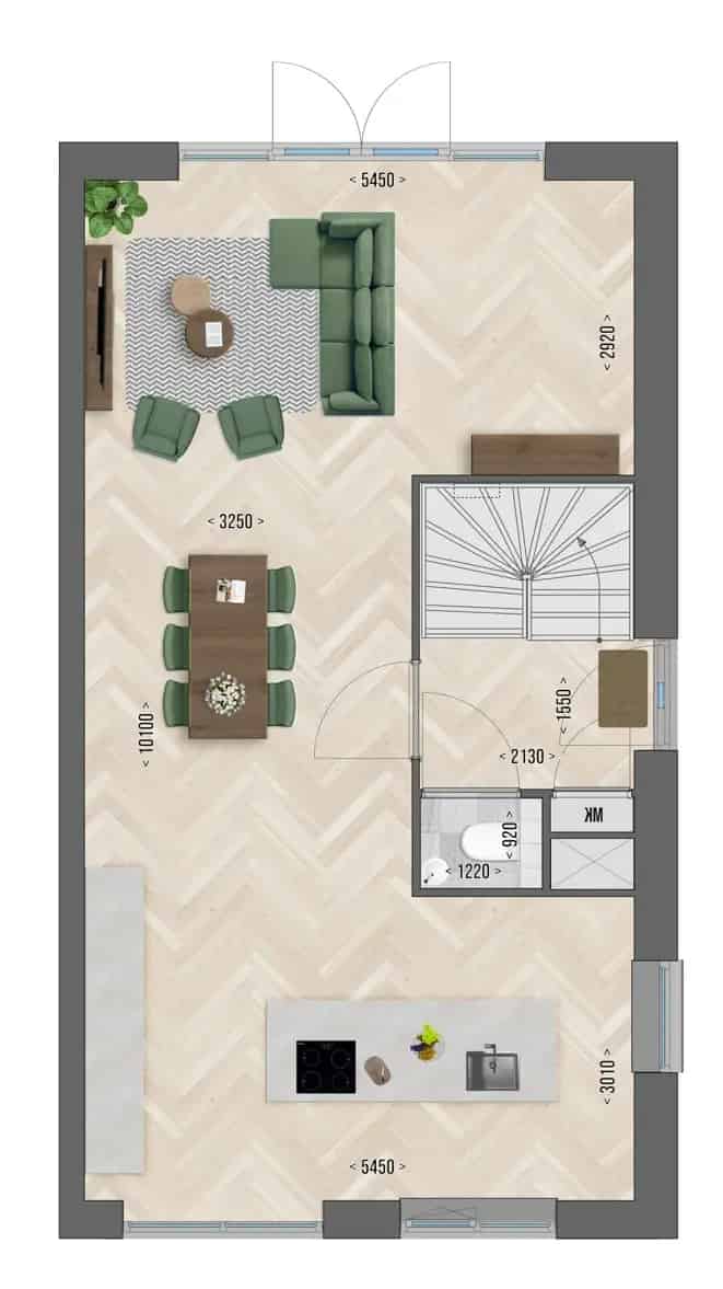 Twee Onder Een Kap Woning Lelystad 5 Slaapkamers Grote Berging A++