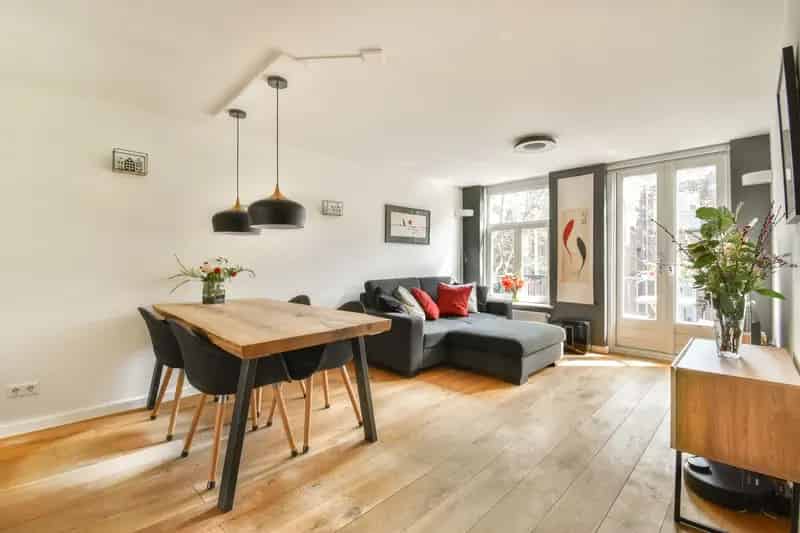 Appartement Jordaan Amsterdam 47m2 startersappartement Balkon