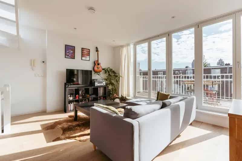 Appartement te koop Rivierenbuurt Amsterdam 2 slaapkamers dakterras