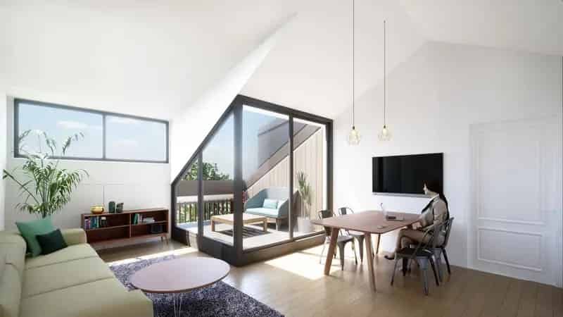 3-kamerappartement Koog aan de Zaan 71m2 Loggia A++