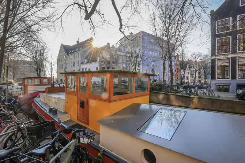 Luxe Woonschip Raamgracht Amsterdam