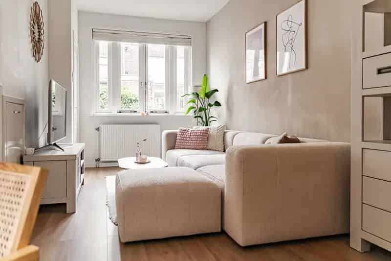 Huis te koop Haarlem Kenaupark 2 slaapkamers moderne badkamer