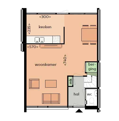 Ruime 4-kamer eengezinswoning te Hoorn