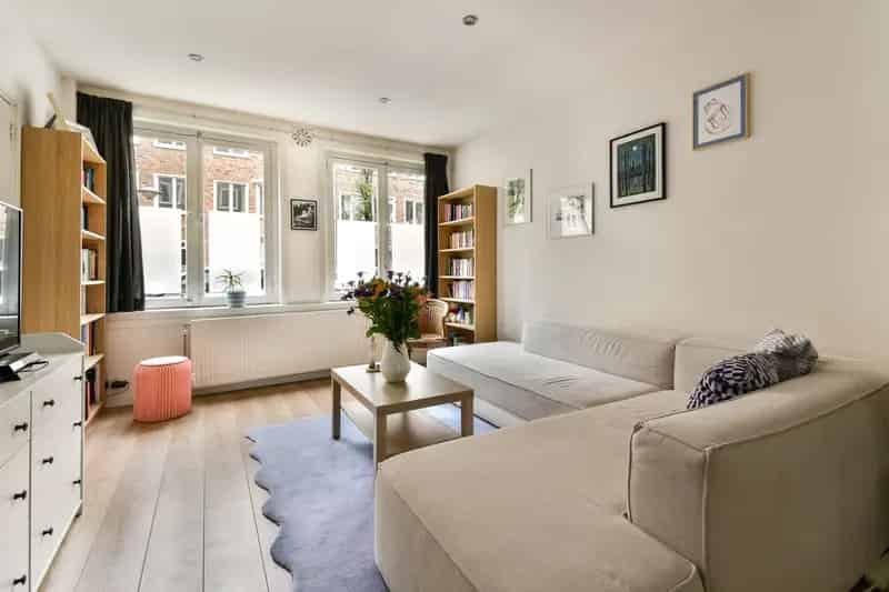 Jaren 30 Appartement Amsterdam West Tuin Schuur 52m2