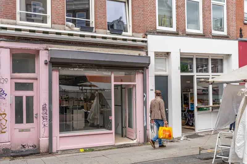 Winkel te huur Albert Cuypstraat Amsterdam 52m2