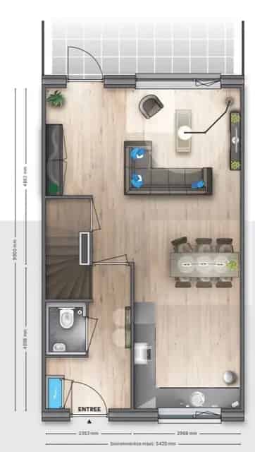 Moderne eengezinswoning 4 kamers Sneek 125m2 2019