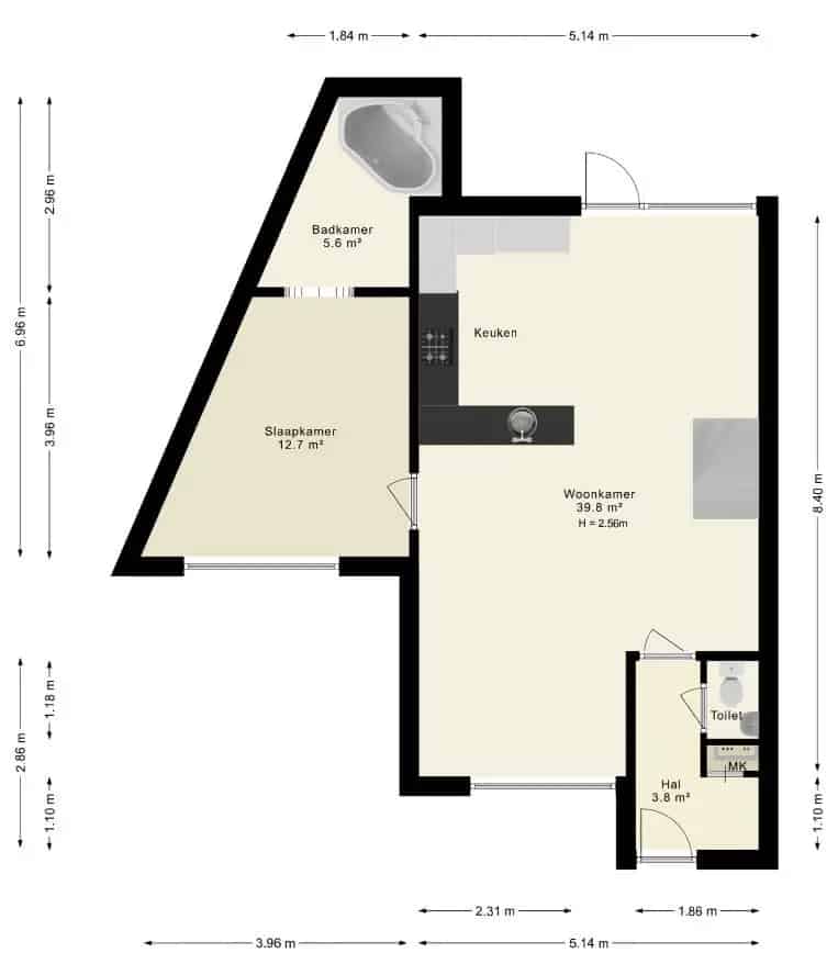Huis te koop Almere Haven 155m2 Modernisering Nodig