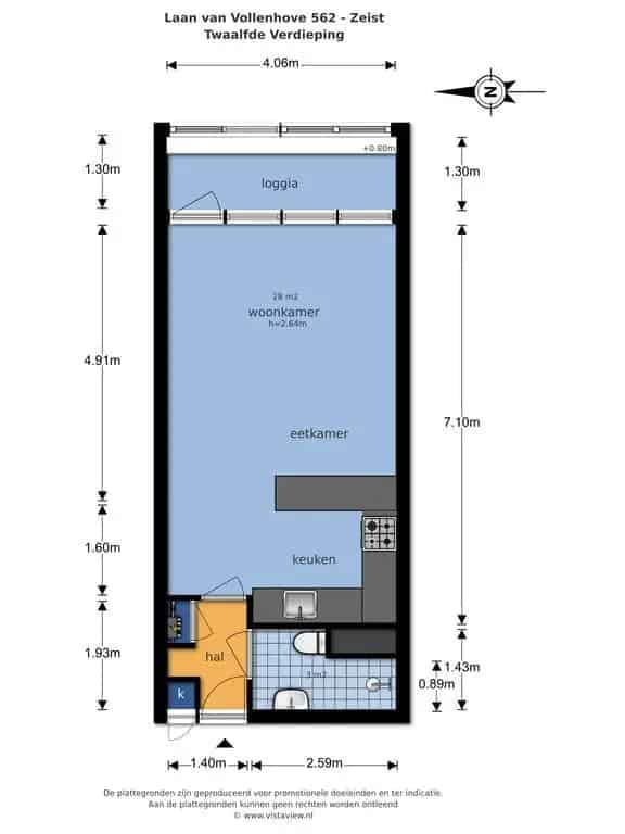 Appartement verkocht Laan van Vollenhove 3706 AA Zeist