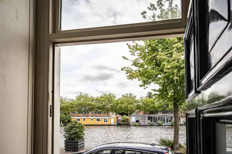 Grachtenpand Haarlem Spaarne 200m2 Tuin Balkon