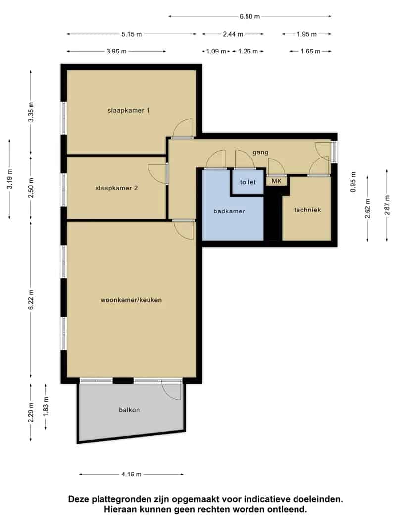 Nieuwbouw appartement Zoetermeer 2 slaapkamers balkon berging parkeerplaats