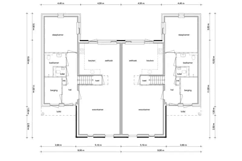 Levensloopbestendige Twee Onder Een Kapwoning Angerlo