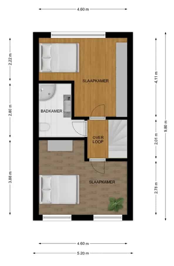 Hoekwoning Kerkrade Bleijerheide Grote Tuin Garage 2 slaapkamers