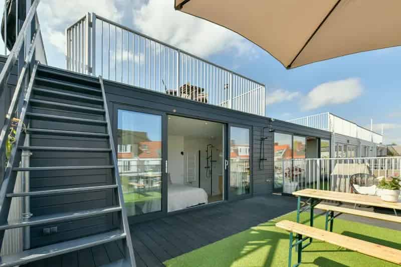 Dubbel Bovenhuis Amsterdam Zuid 2 Dakterrassen 86m²