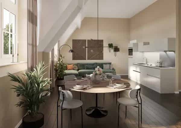 3 Slaapkamer Maisonnette Haarlem Kleverparkbuurt 124m²