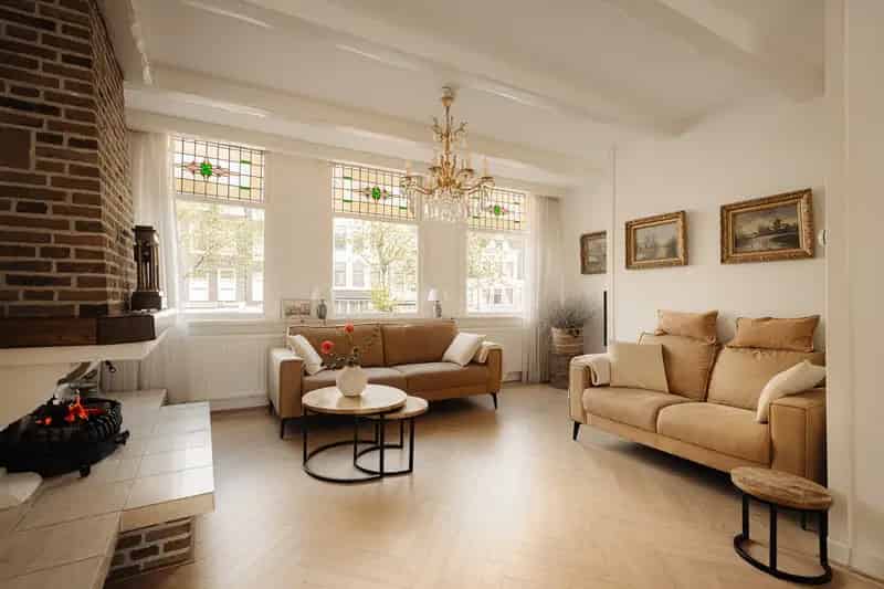 Huis te koop Westerstraat Amsterdam Rijksmonument 70m2 bedrijfsruimte 106m2 woning