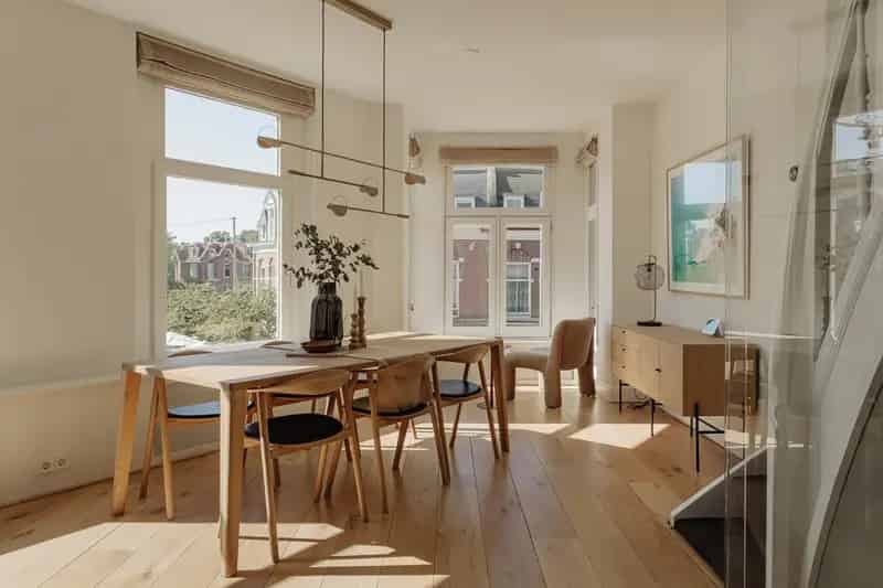 Luxe Bovenhuis Amsterdam Zuid Willemsparkbuurt 163m2 Dakterras