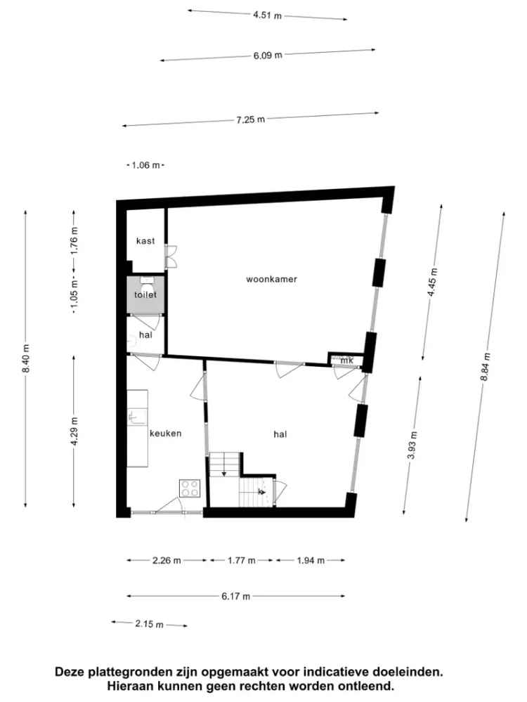 Kerkstraat 16 Blokzijl: Karakteristiek huis uit 1615