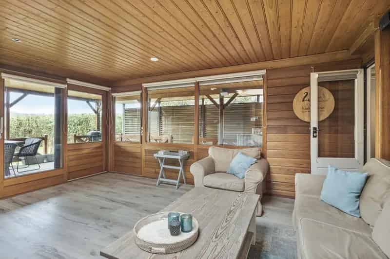 Moderne Chalet Ermerstrand Strand Vakantie Drenthe