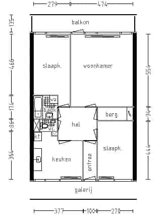 Savelsbos 104: Balkon Schuur Parkeerplaats